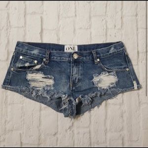 Jean shorts